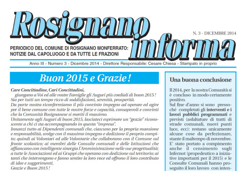 Rosignano Informa 12